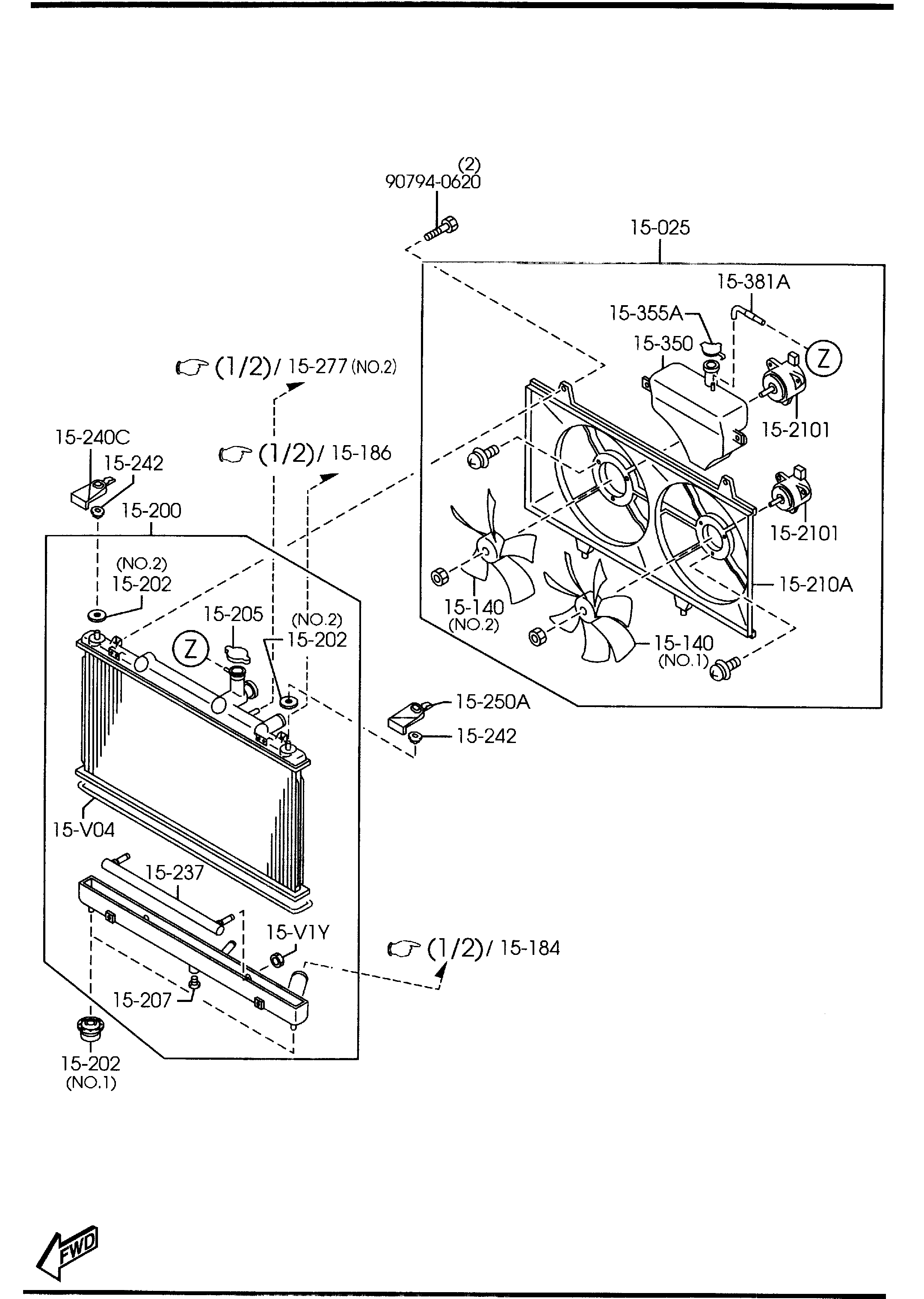 MAZDA L327-15-170 - Thermostat, Kühlmittel alexcarstop-ersatzteile.com