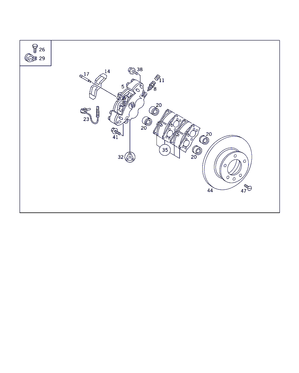 Mercedes-Benz A 202 540 07 17 - Warnkontakt, Bremsbelagverschleiß alexcarstop-ersatzteile.com