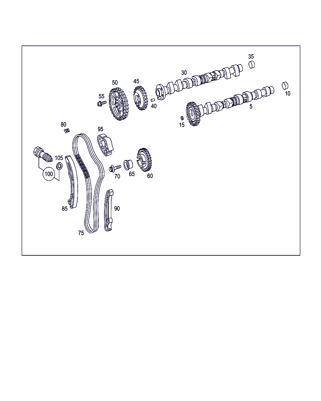 Mercedes-Benz A 640 050 01 11 - Steuerkettensatz alexcarstop-ersatzteile.com