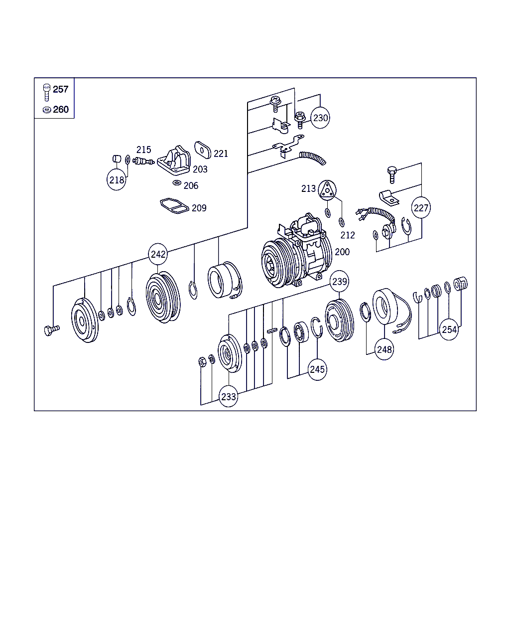 Mercedes-Benz A 000 230 00 11 - Kompressor, Klimaanlage alexcarstop-ersatzteile.com