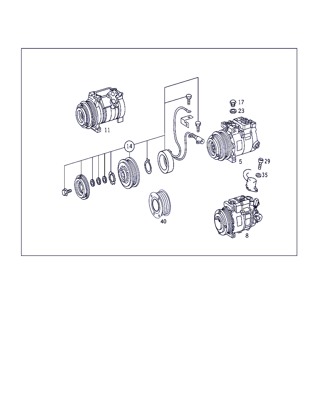 PUCH A 000 230 88 11 - Kompressor, Klimaanlage alexcarstop-ersatzteile.com