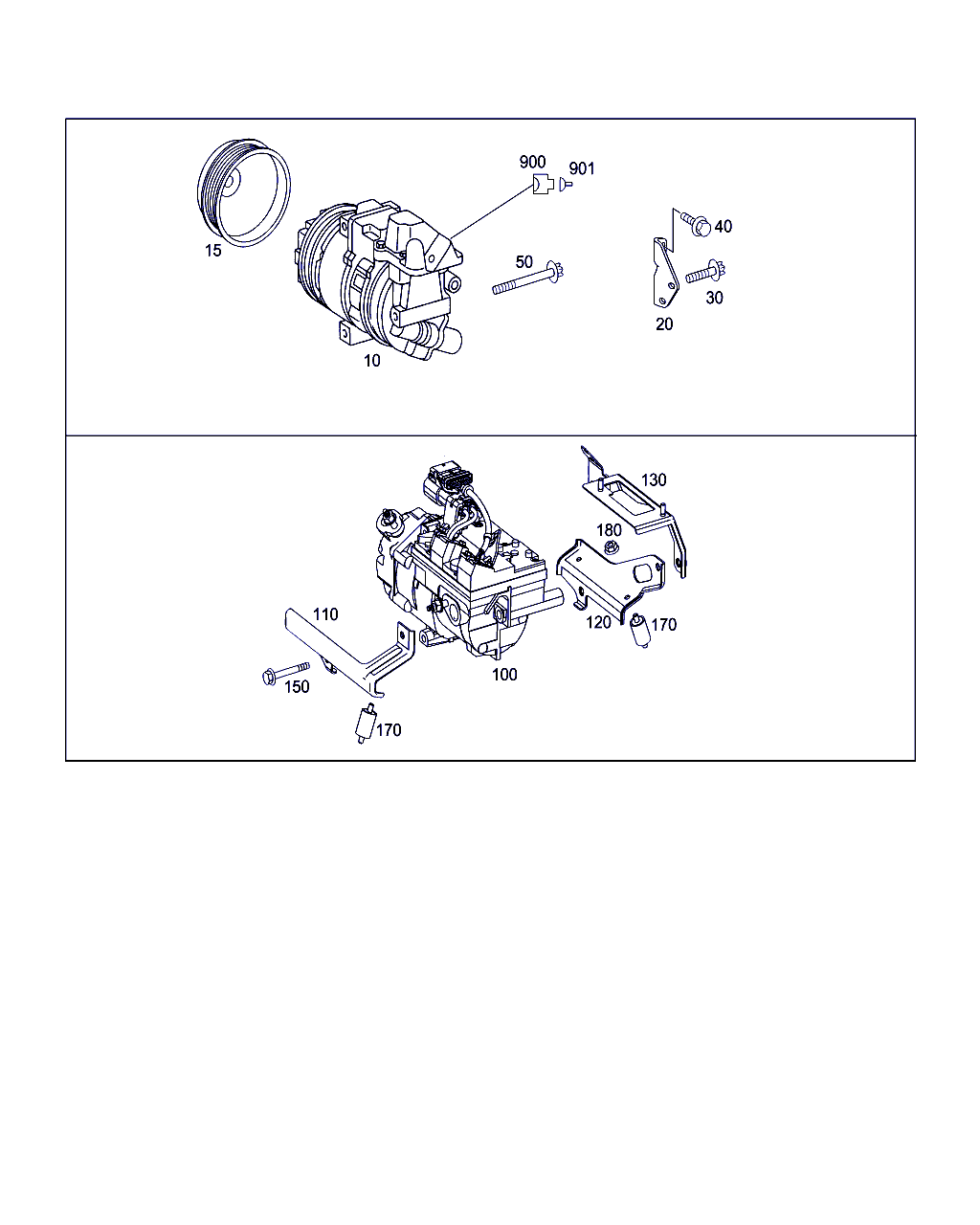 Mercedes-Benz A 001 230 36 11 - Kompressor, Klimaanlage alexcarstop-ersatzteile.com