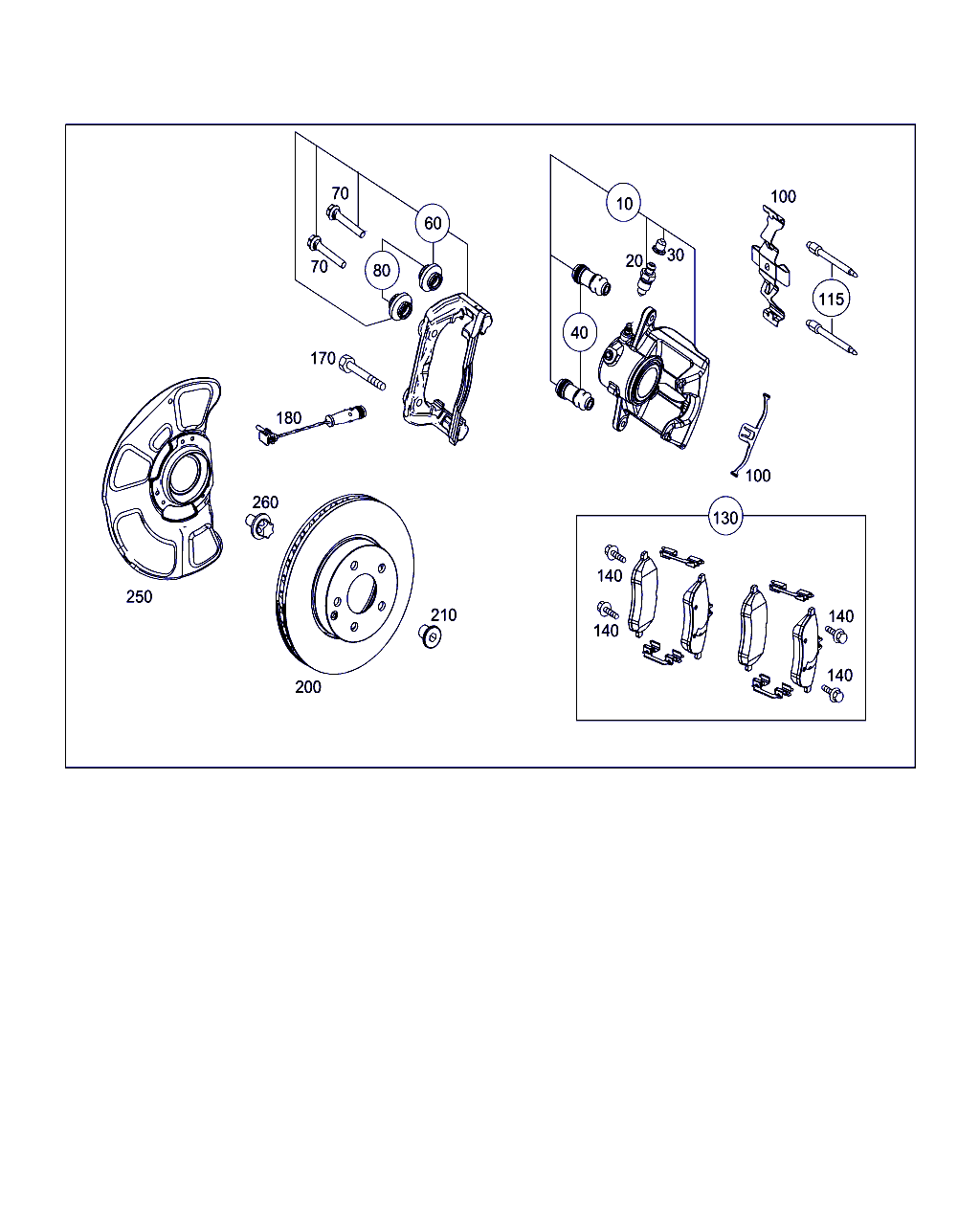 Mercedes-Benz A 204 421 10 12 - Bremsscheibe alexcarstop-ersatzteile.com