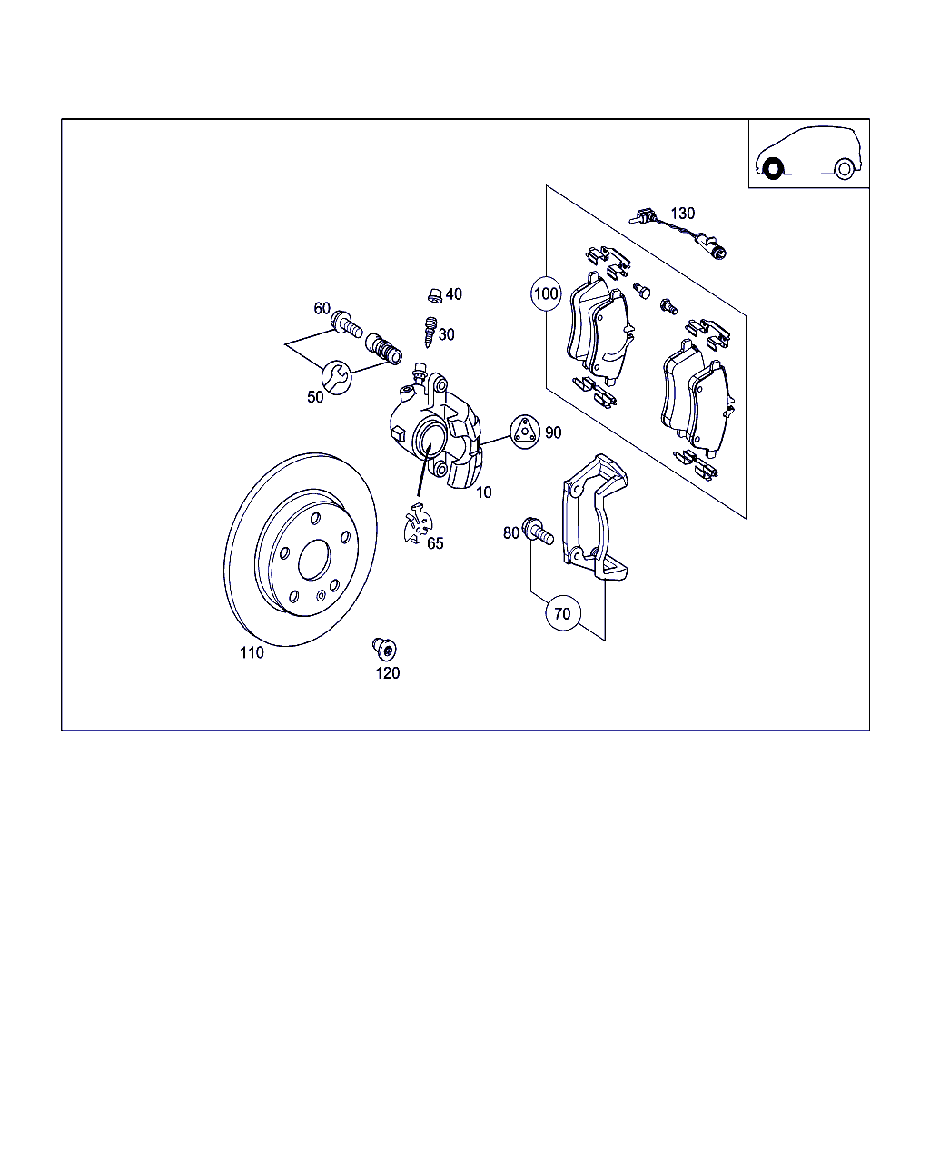 Mercedes-Benz A 000 420 02 44 - Reparatursatz, Bremssattel alexcarstop-ersatzteile.com