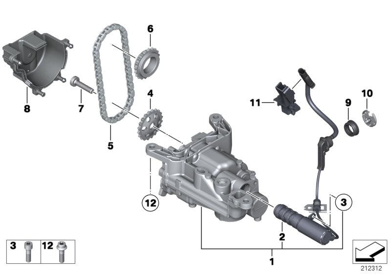 BMW 11 21 7 588 996 - Steuerkettensatz alexcarstop-ersatzteile.com