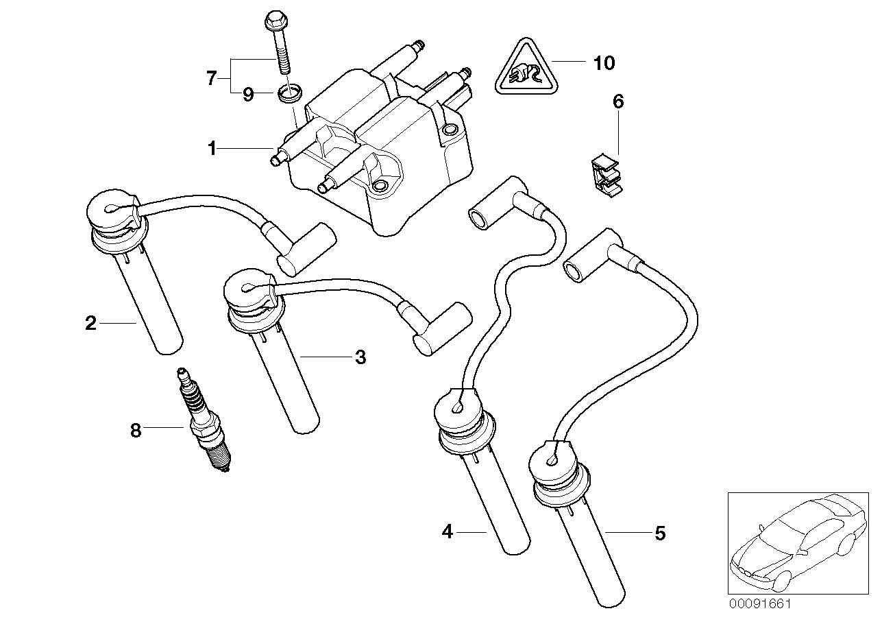 BMW 12 12 0 030 548 - Zündkerze alexcarstop-ersatzteile.com