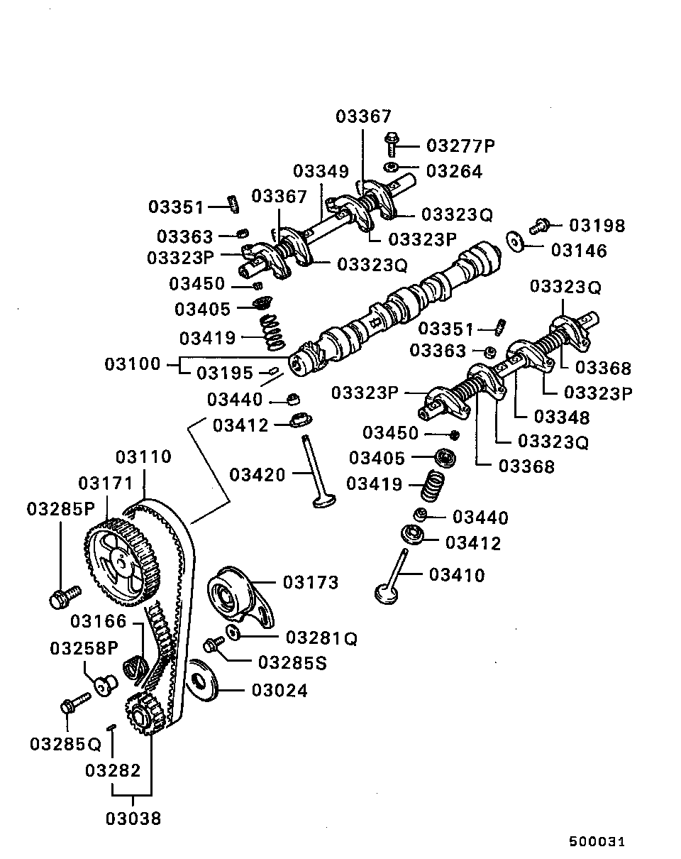 Proton MD113564 - Zahnriemen alexcarstop-ersatzteile.com