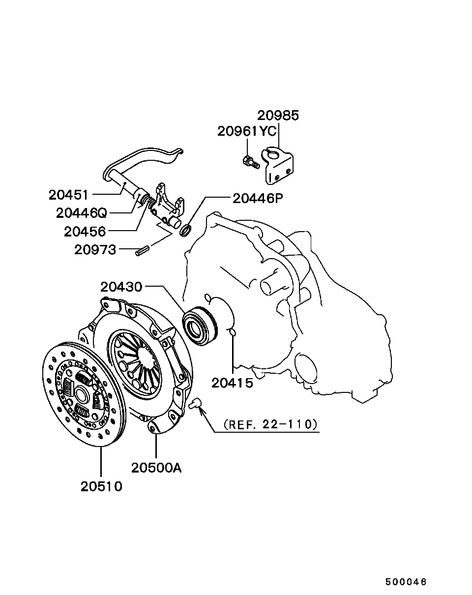 Proton MD726558 - Kupplungsscheibe alexcarstop-ersatzteile.com