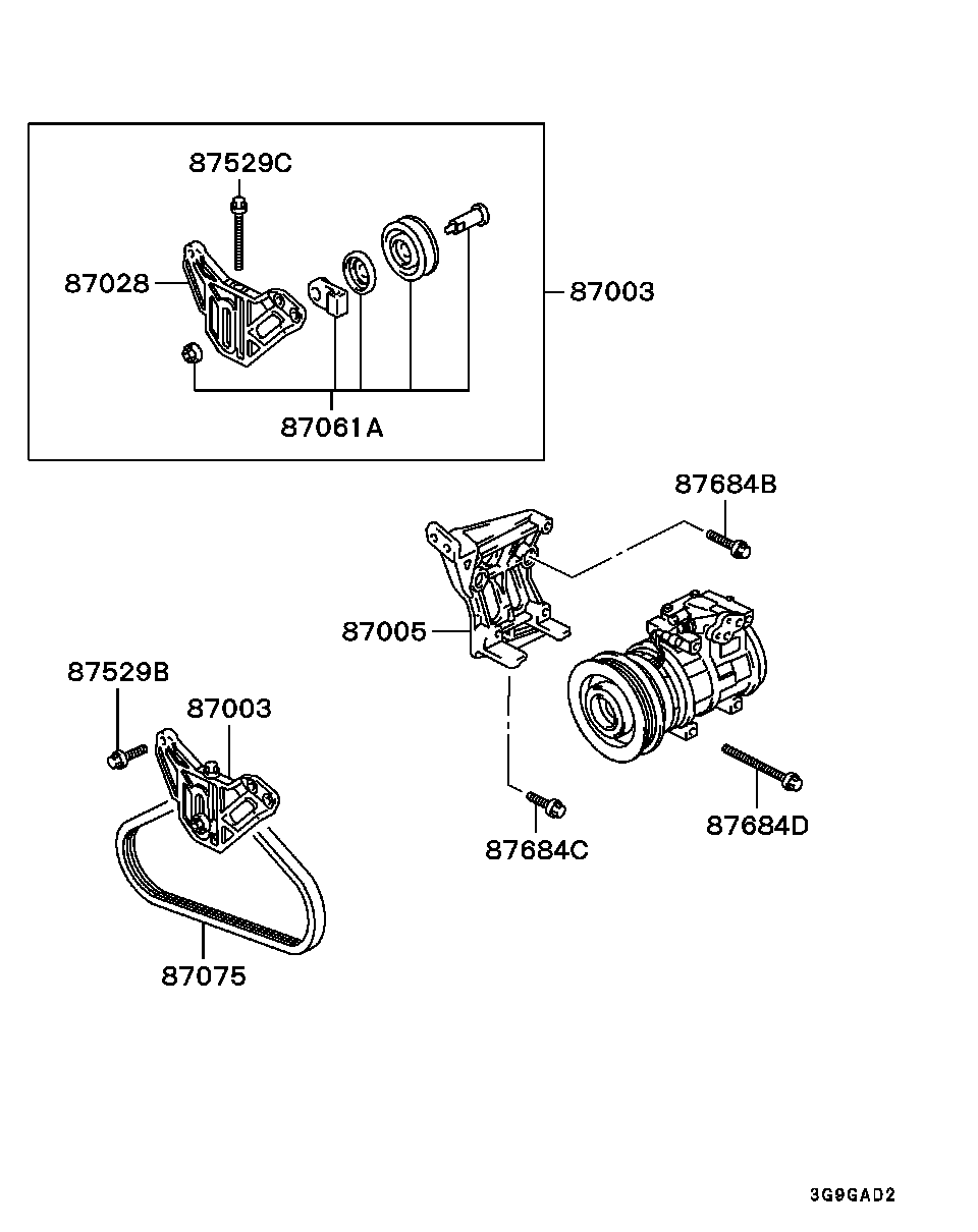 MAZDA MB56 8898 - Keilrippenriemen alexcarstop-ersatzteile.com