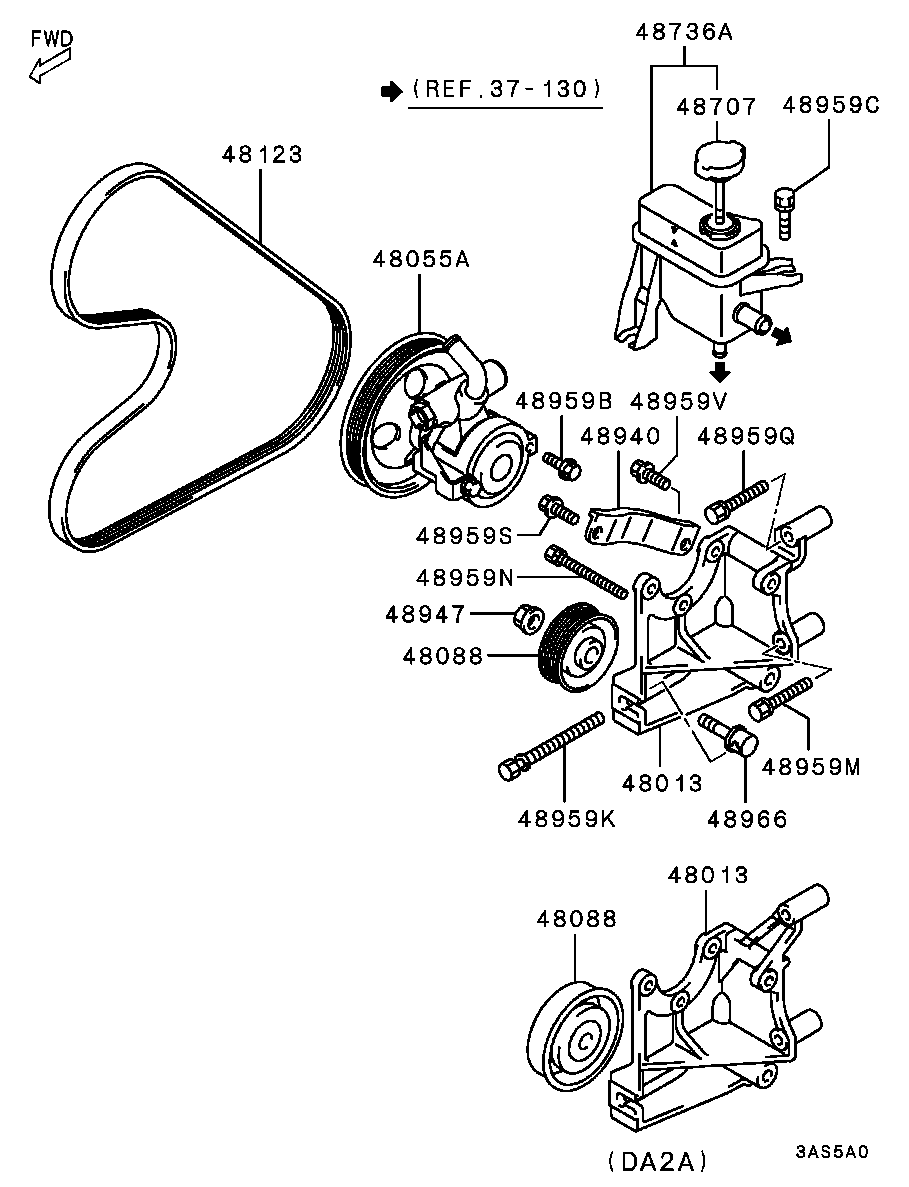 Honda MD345384 - Keilrippenriemen alexcarstop-ersatzteile.com