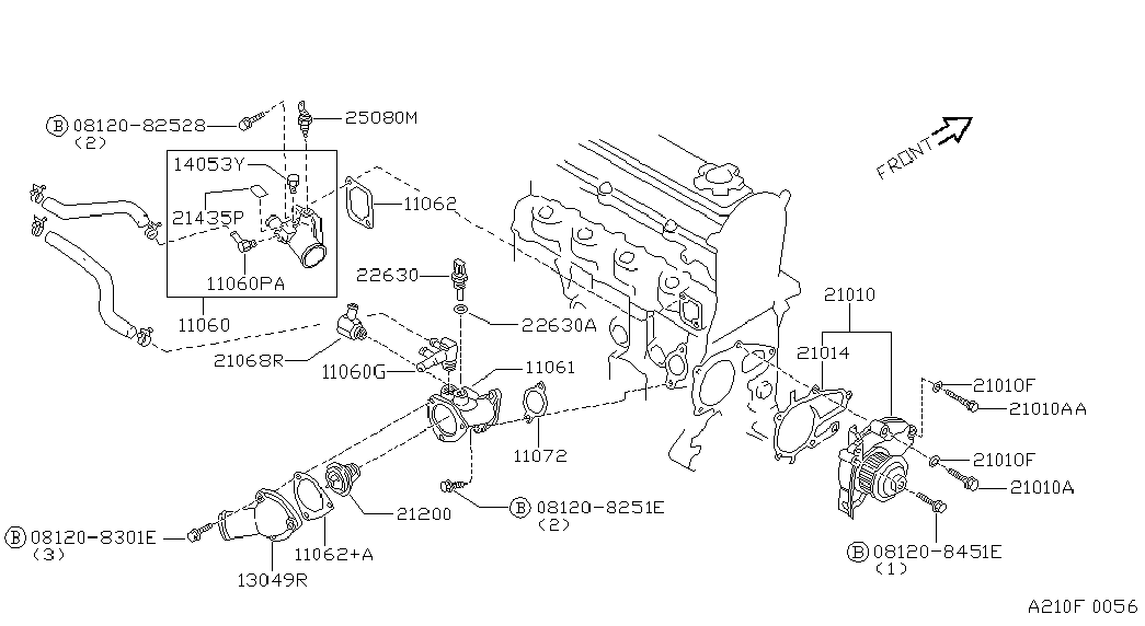 Hyundai 21200-16A05 - Thermostat, Kühlmittel alexcarstop-ersatzteile.com