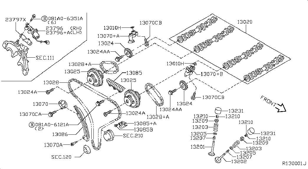 NISSAN 13207-3Z000 - Dichtring, Ventilschaft alexcarstop-ersatzteile.com