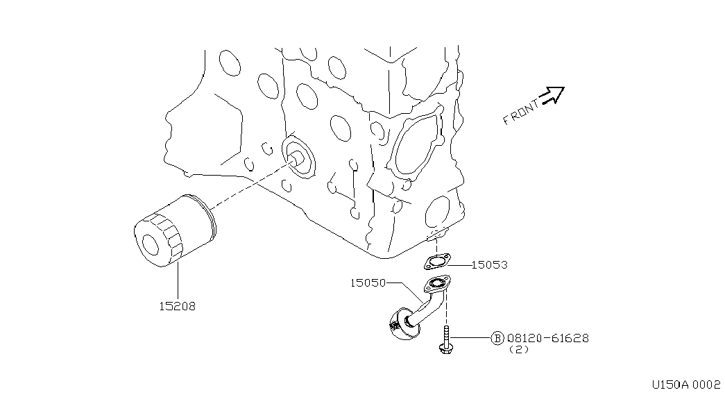 Infiniti 15208-71J00 - Ölfilter alexcarstop-ersatzteile.com