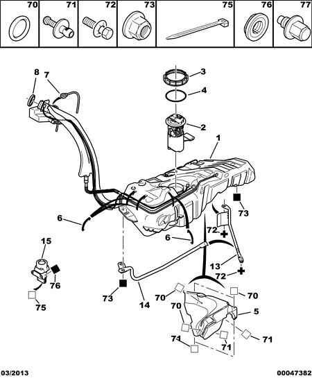 PEUGEOT 1525 F7 - Kraftstofffördermodul alexcarstop-ersatzteile.com