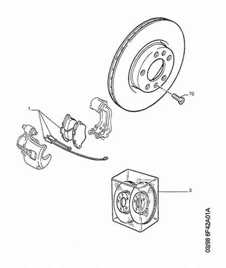 CITROËN 4250 80 - Bremsbelagsatz, Scheibenbremse alexcarstop-ersatzteile.com