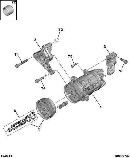 CITROËN/PEUGEOT 6453 VJ - Kompressor, Klimaanlage alexcarstop-ersatzteile.com