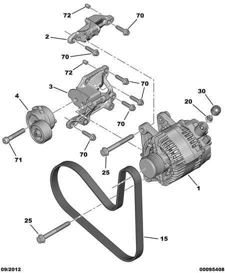 CITROËN/PEUGEOT 96 708 995 80 - Generator alexcarstop-ersatzteile.com