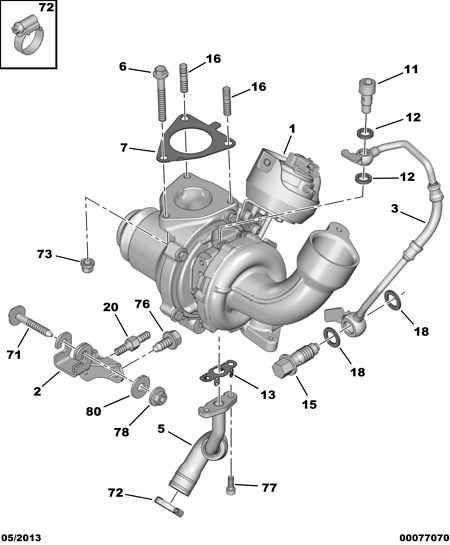 PEUGEOT (DF-PSA) 6935 A5 - Mutter, Abgaskrümmer alexcarstop-ersatzteile.com