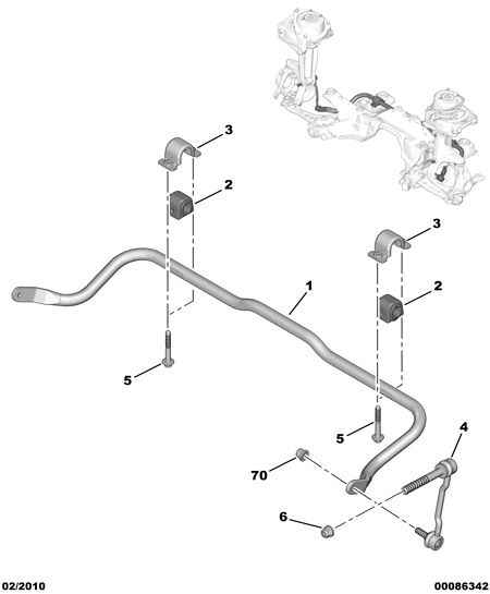 CITROËN 5094.99 - Lagerbuchse, Stabilisator alexcarstop-ersatzteile.com