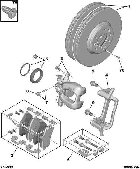 PEUGEOT 4401 H2 - Bremssattel alexcarstop-ersatzteile.com