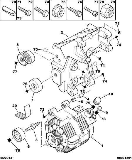 CITROËN 5751.56 - Umlenk / Führungsrolle, Keilrippenriemen alexcarstop-ersatzteile.com