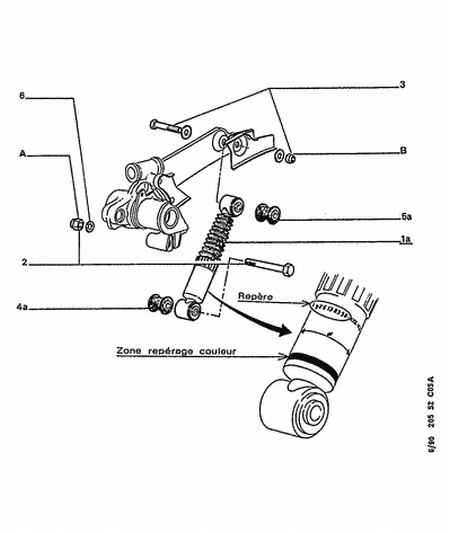 PEUGEOT 5206 45 - Stoßdämpfer alexcarstop-ersatzteile.com