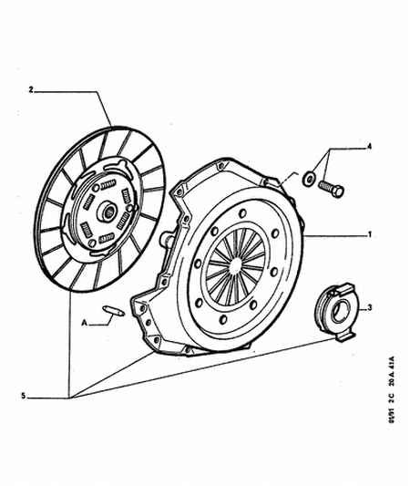 CITROËN 2041.29 - Ausrücklager alexcarstop-ersatzteile.com