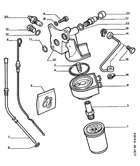 CITROËN 1131 12 - Sensor, Öldruck alexcarstop-ersatzteile.com