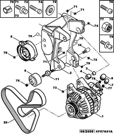 CITROËN 5751.74 - Umlenk / Führungsrolle, Keilrippenriemen alexcarstop-ersatzteile.com