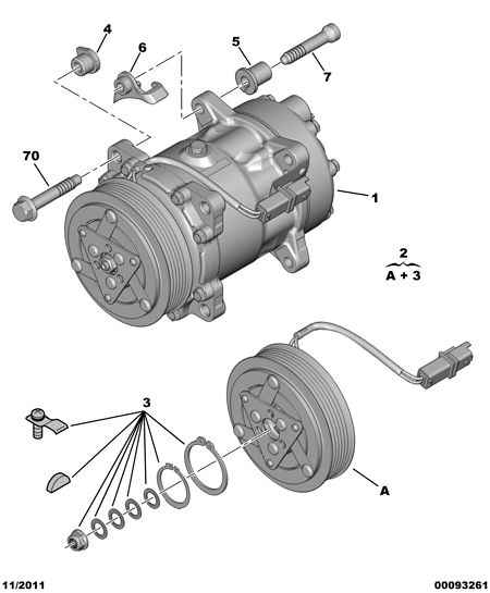 FIAT 6453.GA - Kompressor, Klimaanlage alexcarstop-ersatzteile.com