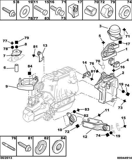 CITROËN/PEUGEOT 1844 59 - Lagerung, Motor alexcarstop-ersatzteile.com