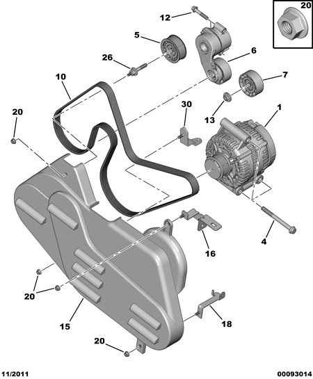 DS 5750 YH - Keilrippenriemen alexcarstop-ersatzteile.com