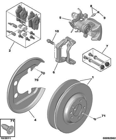 CITROËN/PEUGEOT 4401 Q2 - Bremssattel alexcarstop-ersatzteile.com