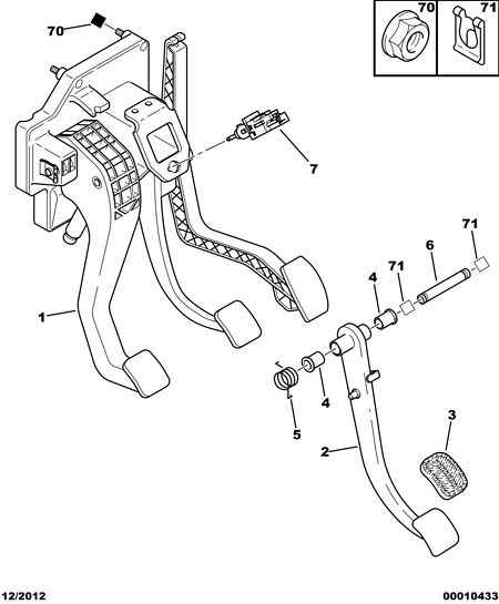 CITROËN 4534.49 - Bremslichtschalter alexcarstop-ersatzteile.com