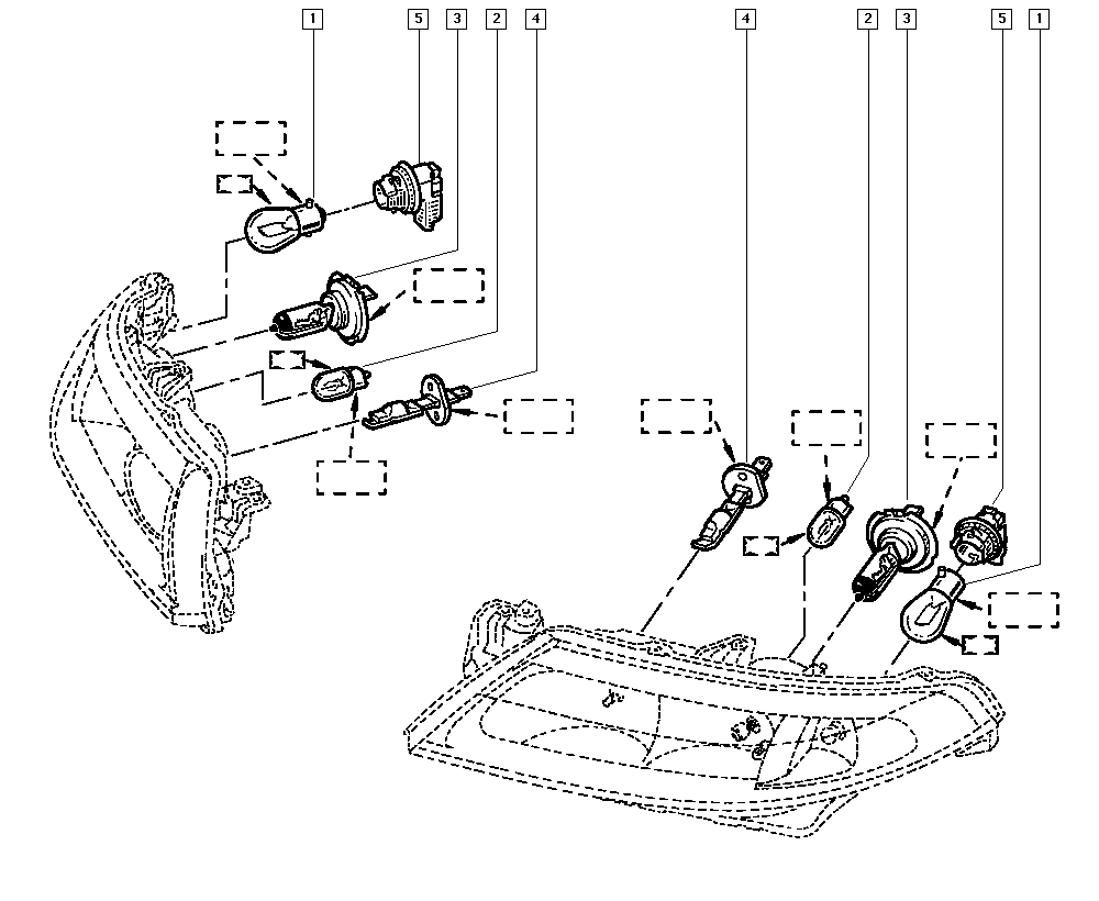 RENAULT 7701049947 - Glühlampe, Fernscheinwerfer alexcarstop-ersatzteile.com