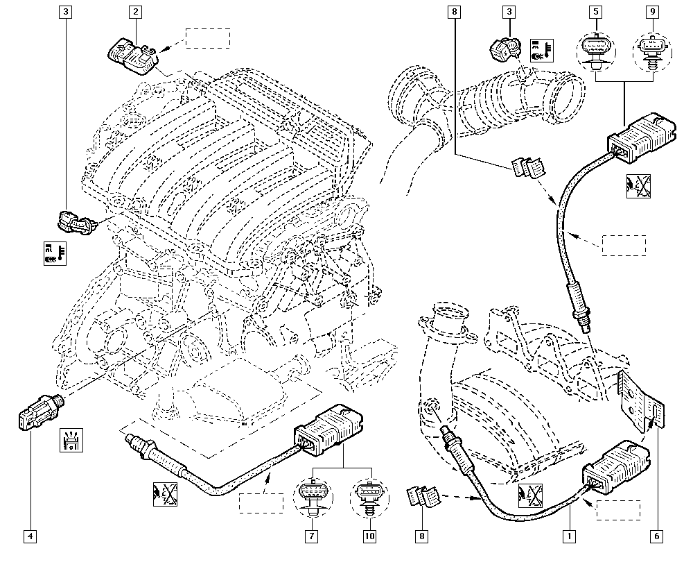 NISSAN 8200650085 - Lambdasonde alexcarstop-ersatzteile.com