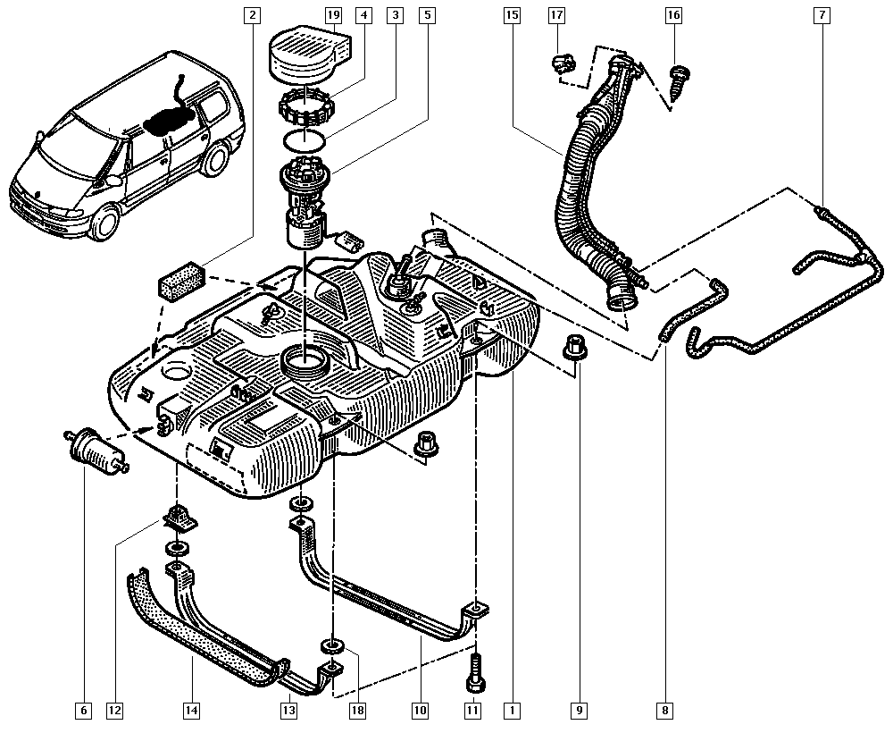 PEUGEOT 6025315873 - Kraftstoffpumpe alexcarstop-ersatzteile.com