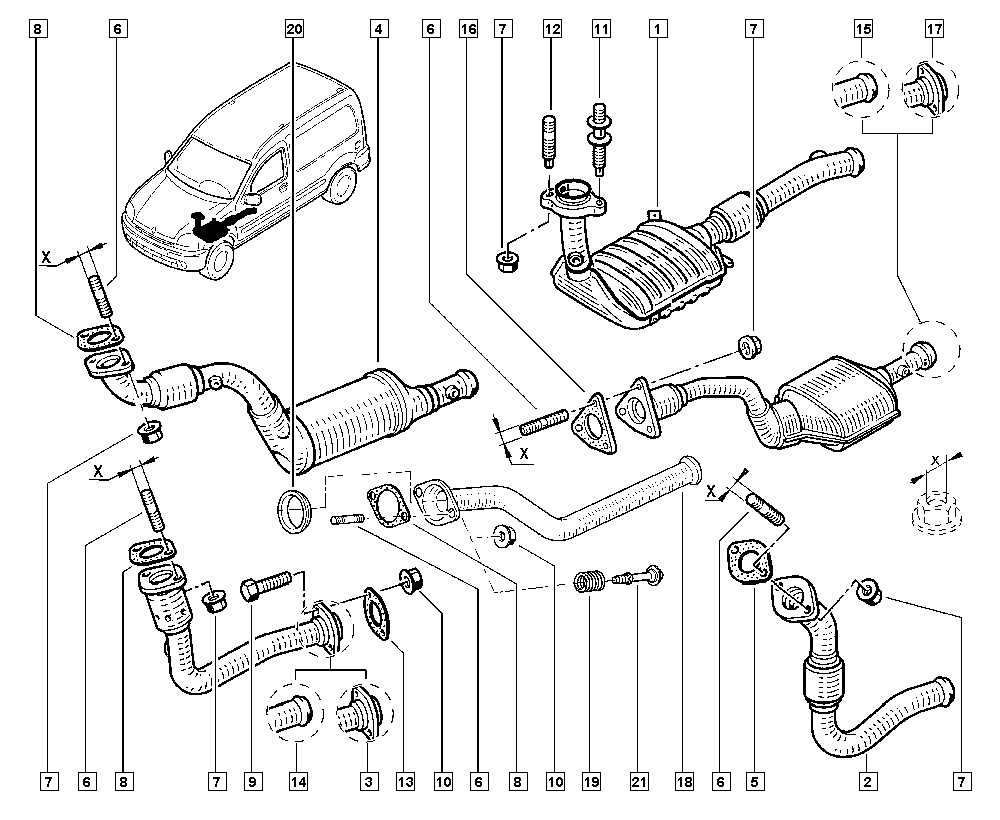 RENAULT 77 03 034 303 - Mutter alexcarstop-ersatzteile.com