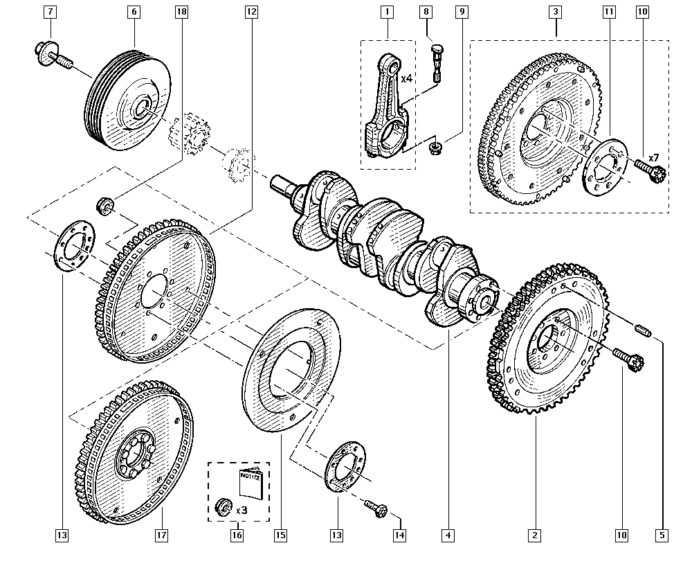 RENAULT 8200557644 - Wasserpumpe + Zahnriemensatz alexcarstop-ersatzteile.com