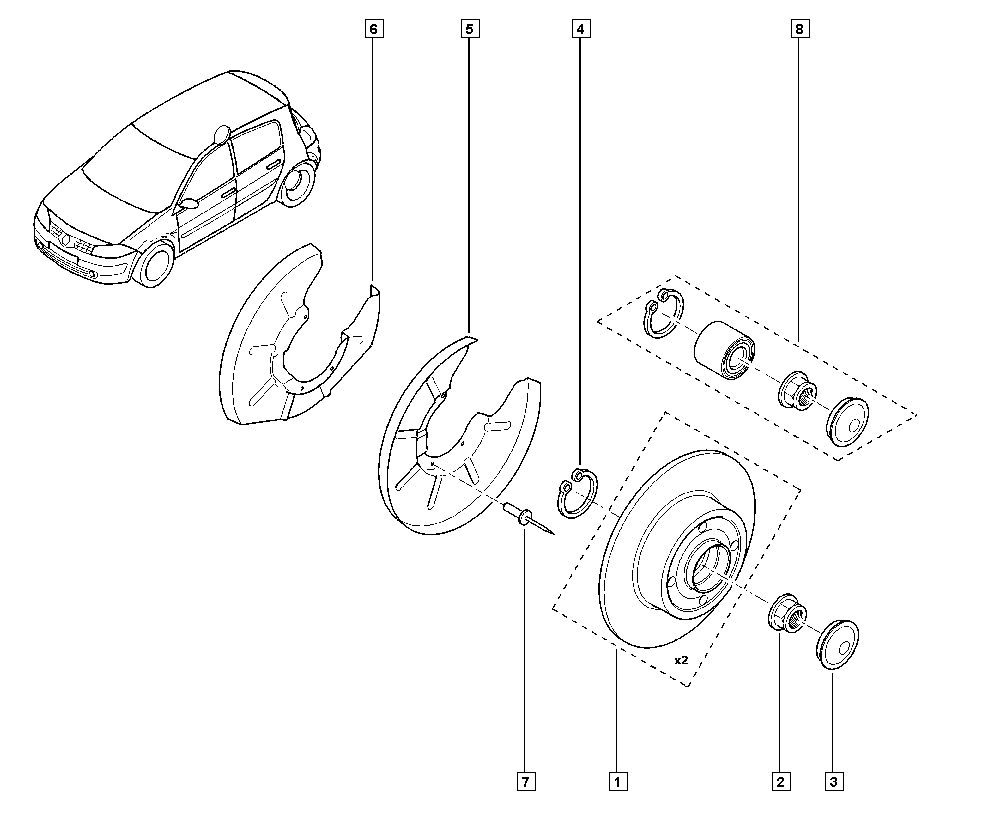 Renault (DONGFENG) 7701207823 - Bremsscheibe alexcarstop-ersatzteile.com