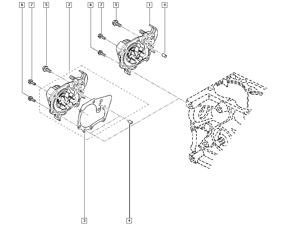 RENAULT TRUCKS 77 01 478 018 - Wasserpumpe alexcarstop-ersatzteile.com