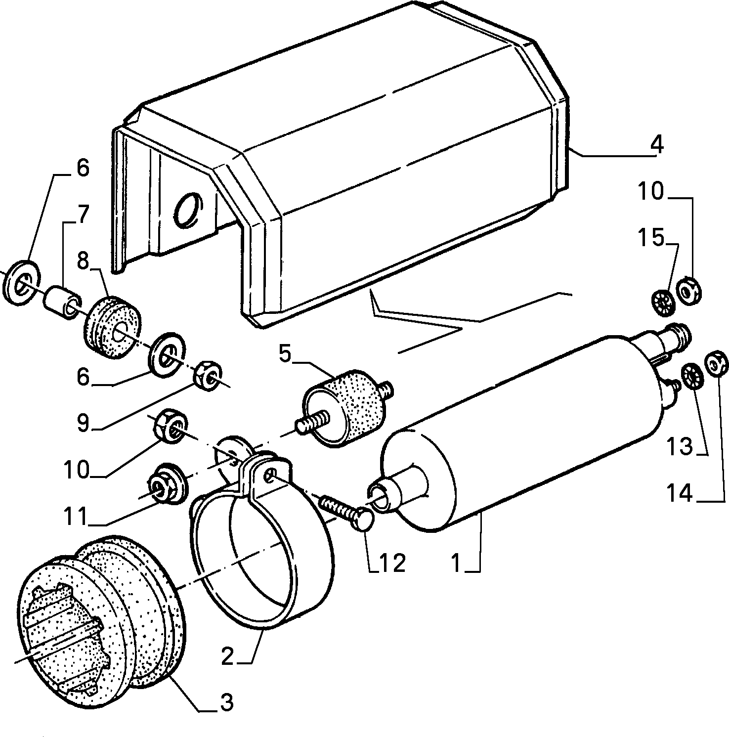 FIAT 605 46 091 - Kraftstoffpumpe alexcarstop-ersatzteile.com