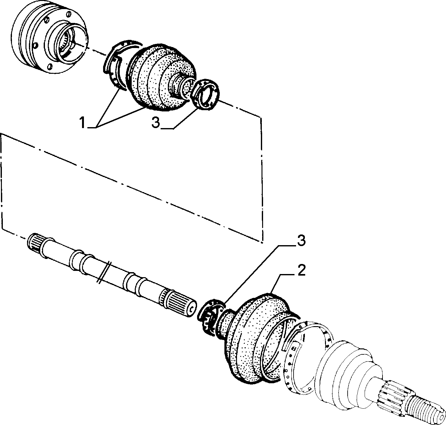 Vauxhall 9943846 - Faltenbalg, Antriebswelle alexcarstop-ersatzteile.com