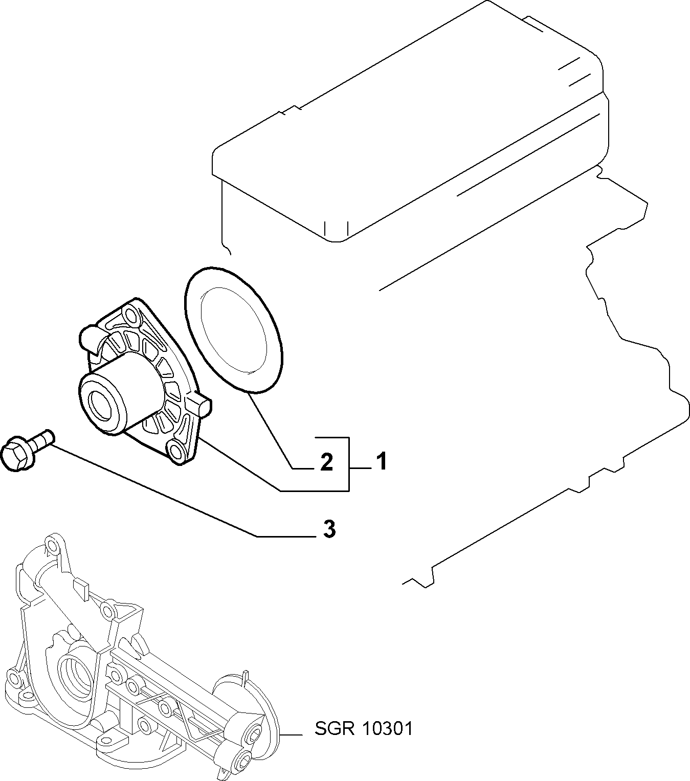 Chrysler 55209993 - Wasserpumpe alexcarstop-ersatzteile.com