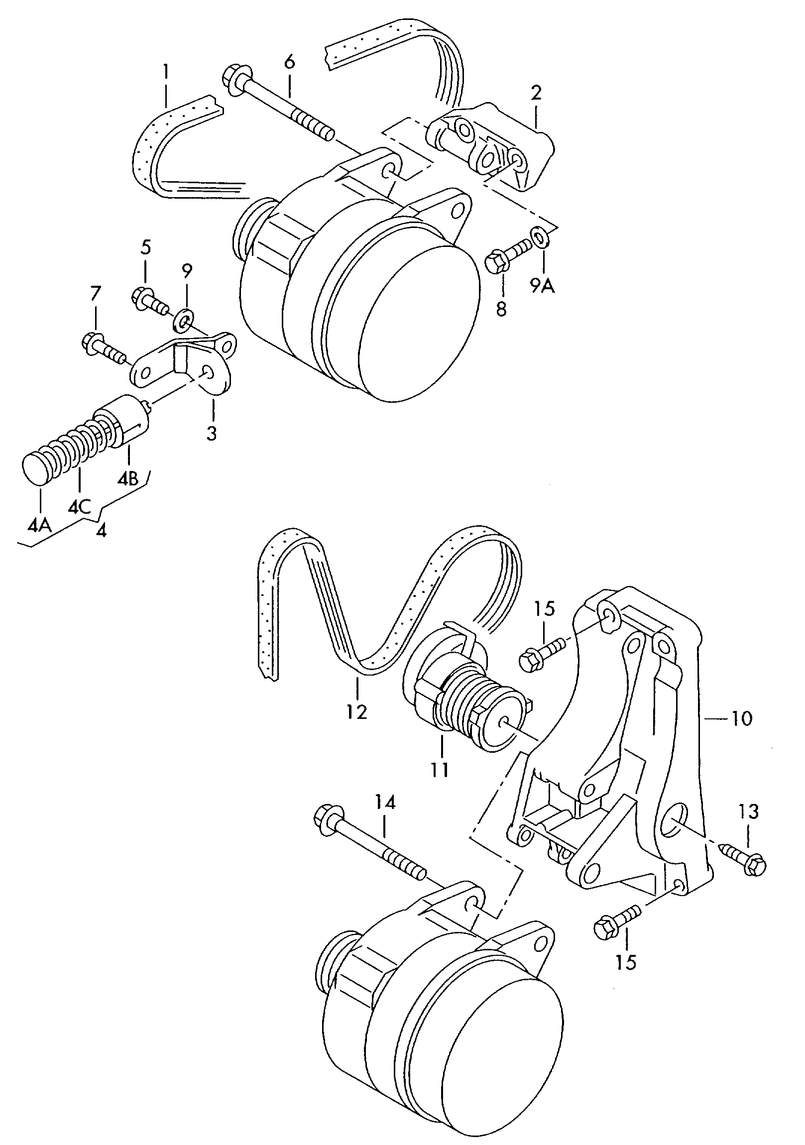 VW 030 903 137 AB - Keilrippenriemen alexcarstop-ersatzteile.com