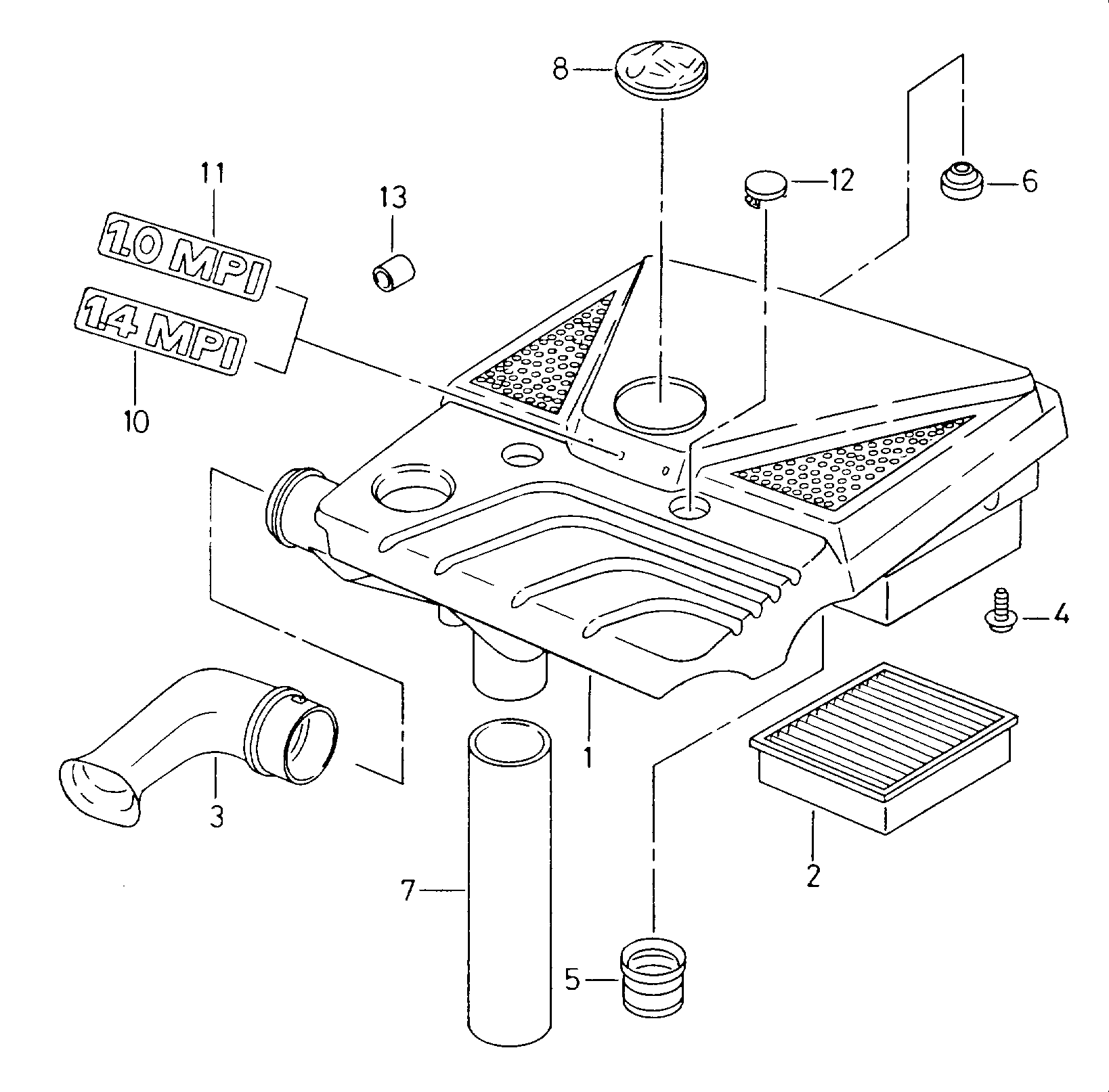 CUPRA 030198620 - Luftfilter alexcarstop-ersatzteile.com