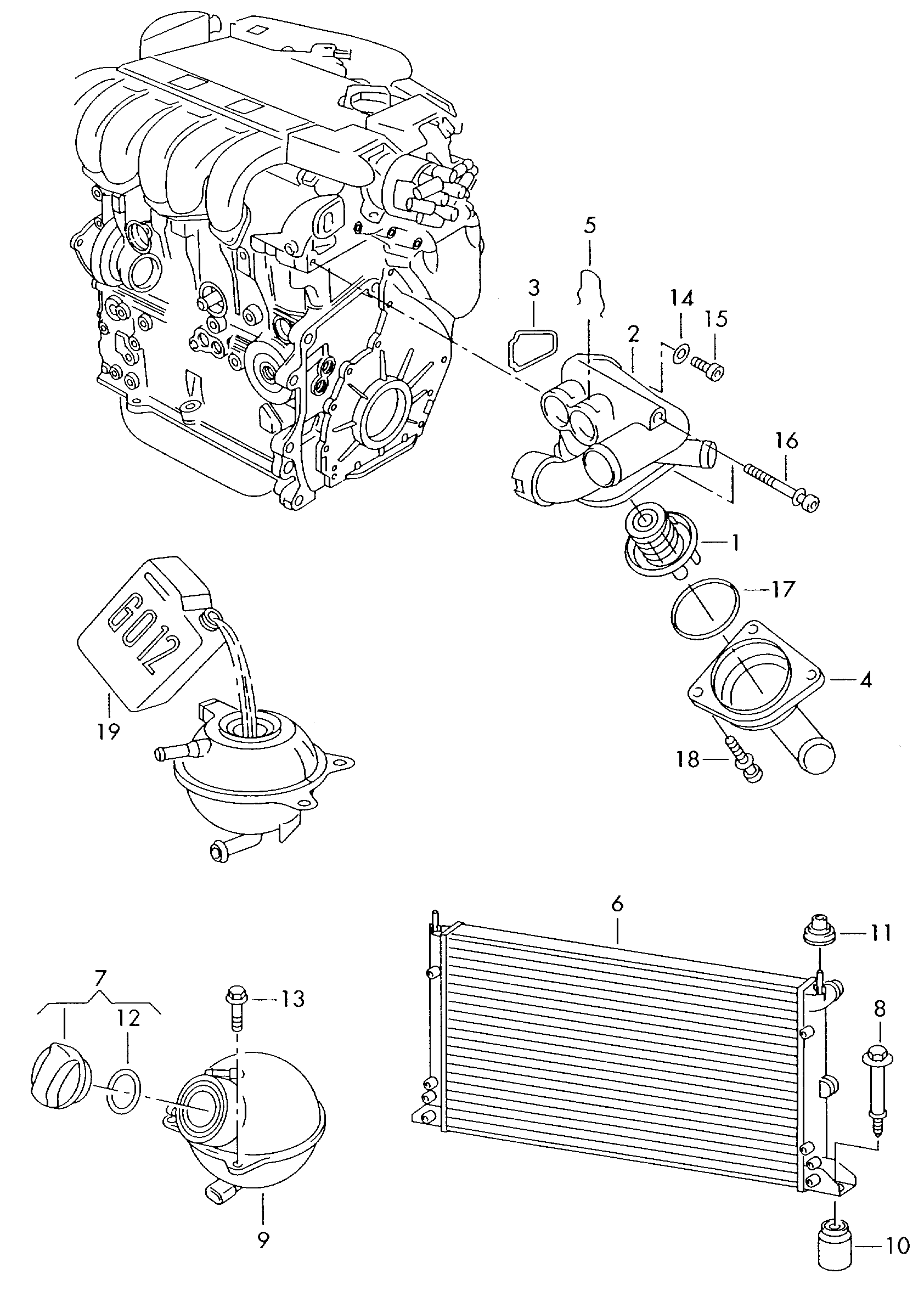 VAG 022121113 - Thermostat, Kühlmittel alexcarstop-ersatzteile.com