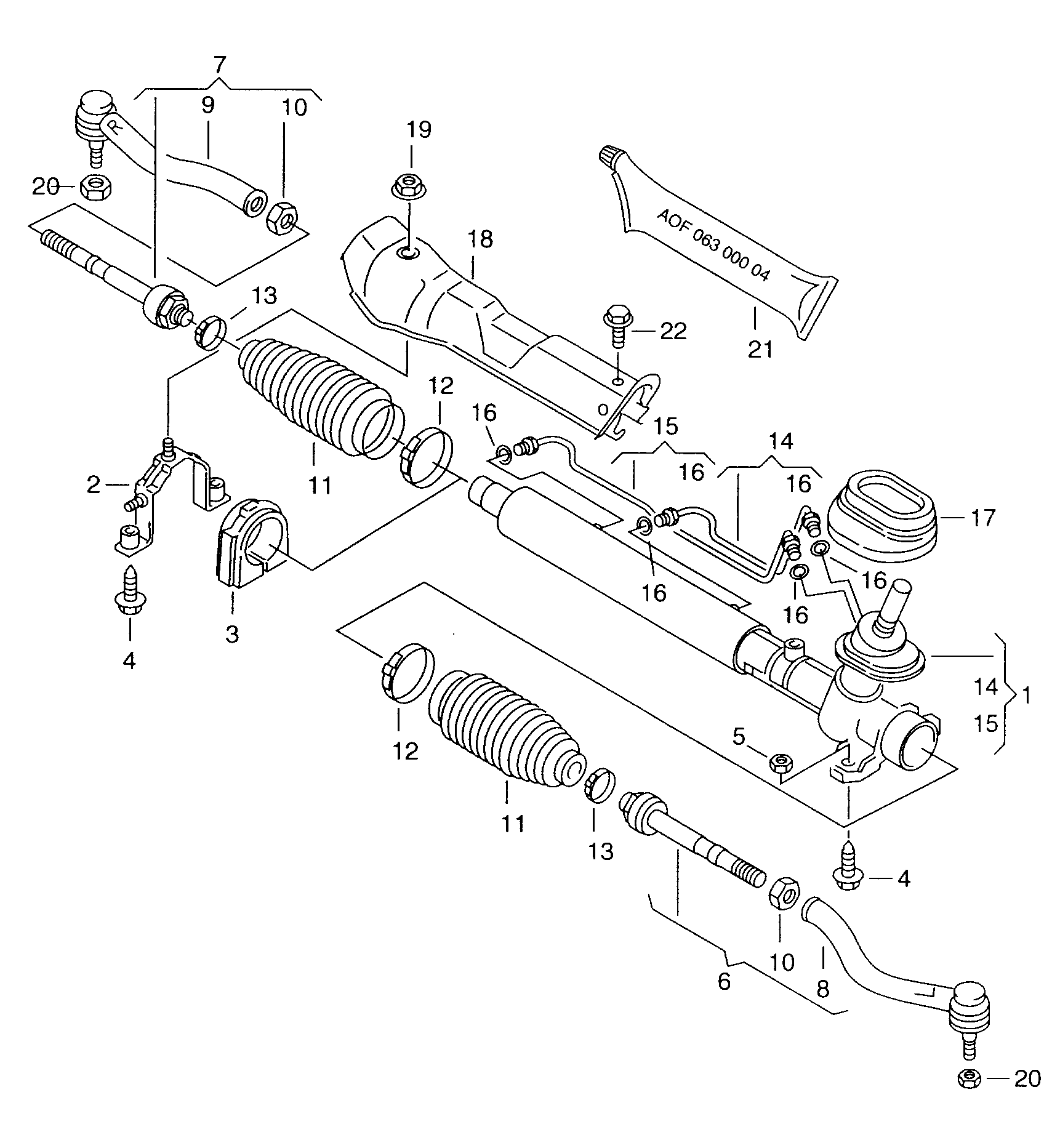 FORD 7M3422804A - Spurstange alexcarstop-ersatzteile.com