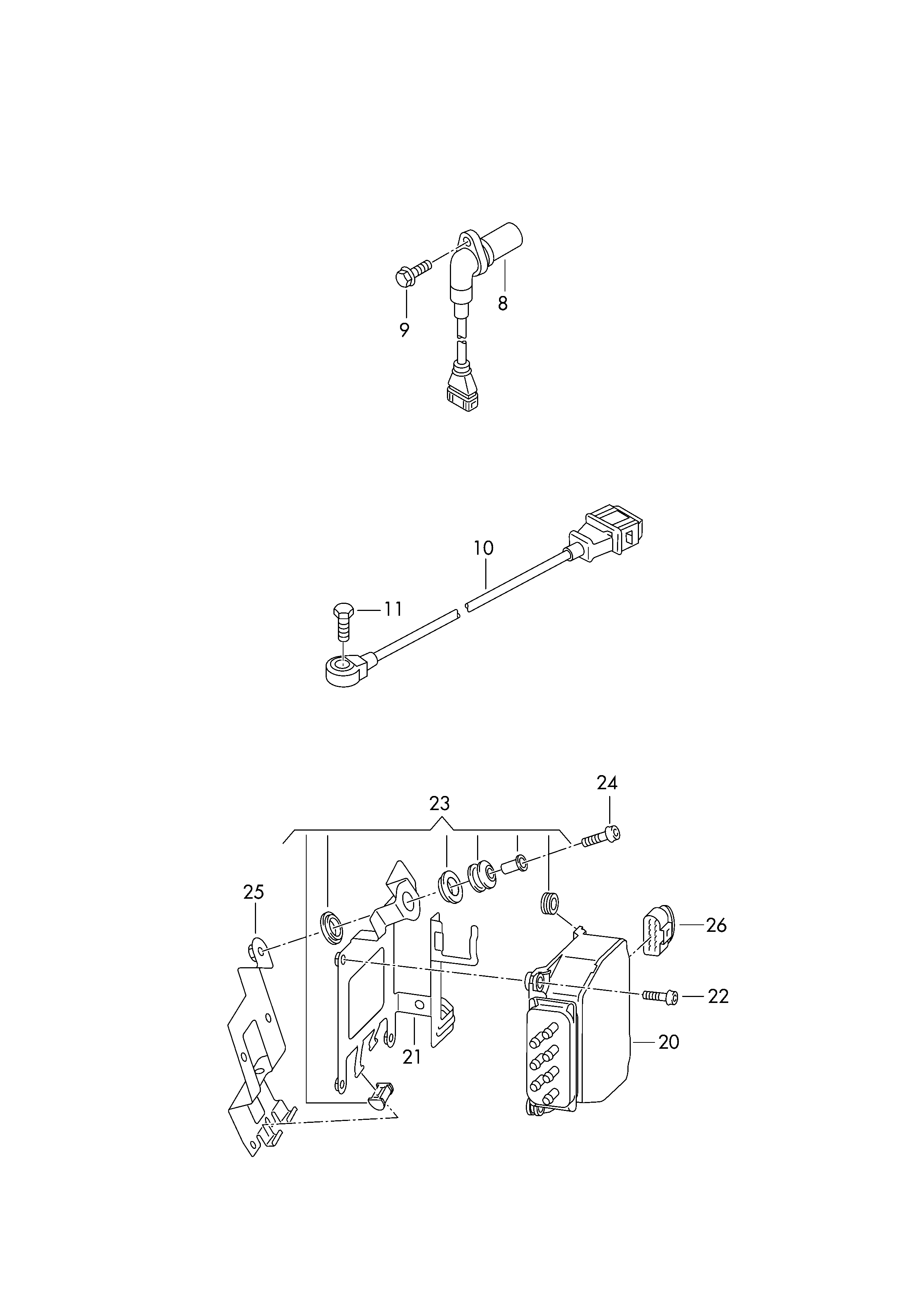 Seat 06A 906 433 L - Impulsgeber, Kurbelwelle alexcarstop-ersatzteile.com