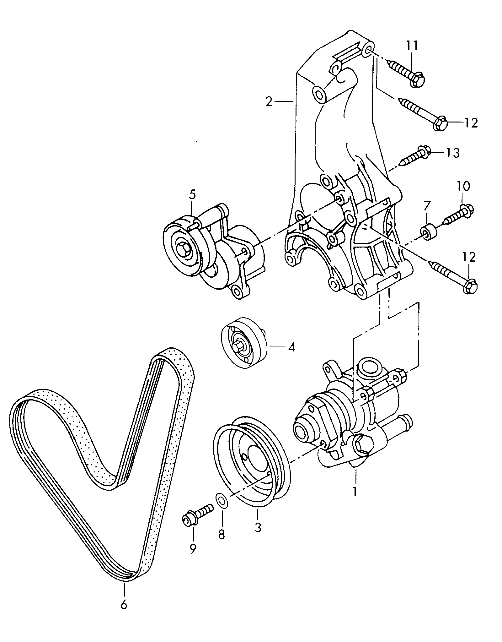 VW 036 145 933 J - Keilrippenriemen alexcarstop-ersatzteile.com